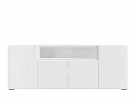 Комод BRW POSSI AIR SFW4D/8/20 білий, фото