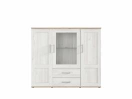 Шафа вітрина BRW ROMANCE REG2D1W2S, фото