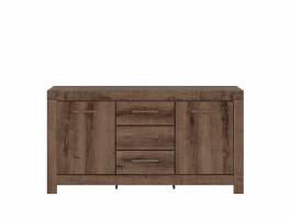 Комод BRW BALIN KOM2D3S Дубовый монастырь, фото