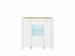 Шафа вітрина BRW DREVISO REG2D1W/125/123, фото