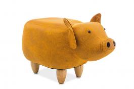 Пуф SIGNAL Sabina свінка Жовтий, фото
