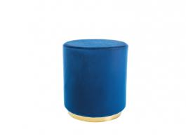 Пуф SIGNAL Furla Gold Темно-синій, фото