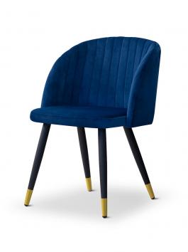 Кресло Antreve Adele синий/золото, фото