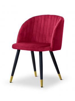 Крісло Atreve Adele Червоний/Золотий, фото