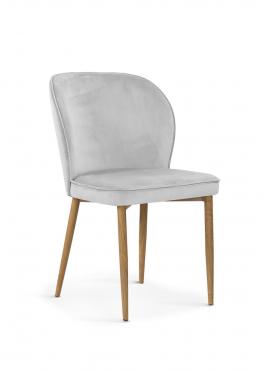 Кресло Antreve Aine Серебряный / Дуб, фото