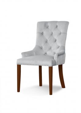 Крісло Atreve AUGUST Сріблястий / Горіх, фото