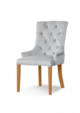 Кресло Antreve AUGUST Серебряный / Дуб, фото