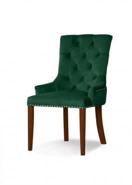 Крісло Atreve AUGUST Зелений / Горіх, фото