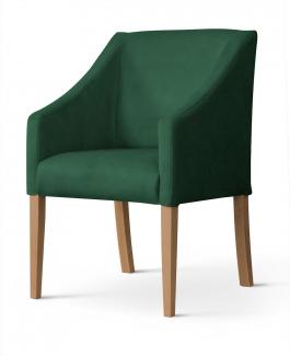 Крісло Atreve Capri Зелений / дуб, фото