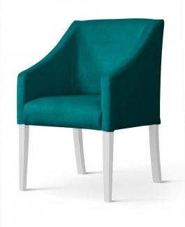 Крісло Atreve Capri Морський / білий, фото