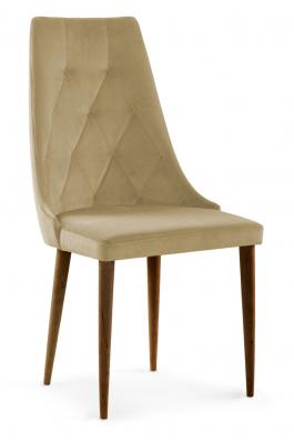 Крісло Atreve CAREN II бежевий / Горіх, фото