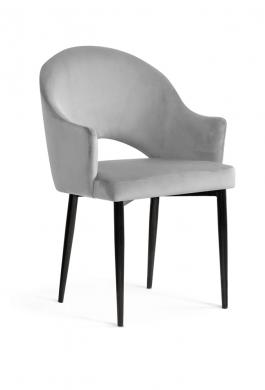 Кресло Antreve Goda Серебряный / Черный, фото