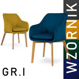 Кресло Antreve Huan ткань трафарет GR1, фото