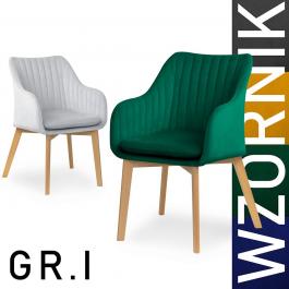 Крісло Atreve Huan II тканина трафарету GR1, фото