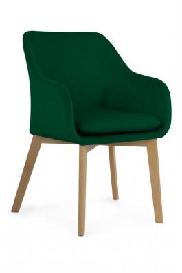 Кресло Antreve Huan Зелёный / Бук, фото