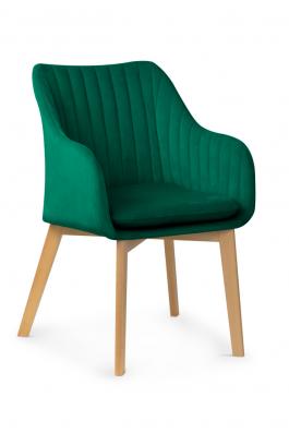 Кресло Antreve Huan II Зелёный / Бук, фото