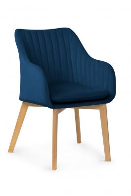Кресло Antreve Huan II Синий / Бук, фото