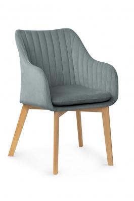 Крісло Atreve Huan II Сірий / Бук, фото