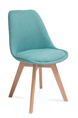 Кресло Antreve Hugo hexagon Бирюзовый / Бук, фото