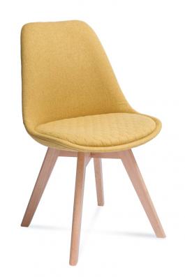 Крісло Atreve Hugo hexagon Жовтий / Бук, фото