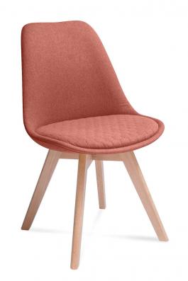 Крісло Atreve Hugo hexagon Лосось / Бук, фото