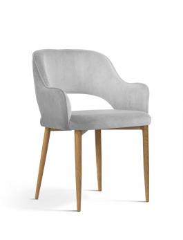 Крісло Atreve Mercy Сріблястий / дуб, фото