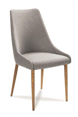 Кресло Antreve Olivier Метал Серебряный / Дуб, фото