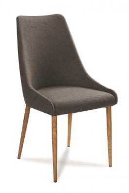 Кресло Antreve Olivier Дерево Темно серый / Дуб, фото