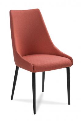 Крісло Atreve Olivier Дерево Кораловий / чорний, фото