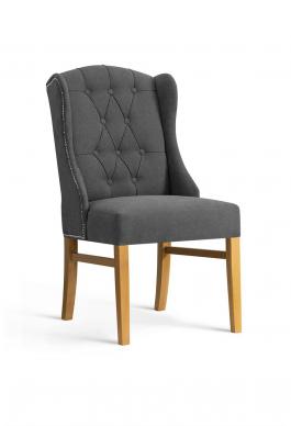 Кресло Antreve Royal шаблон ткани GR1 Серый / Дуб, фото