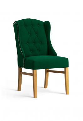 Кресло Antreve Royal шаблон ткани GR1 Зеленый / Дуб, фото