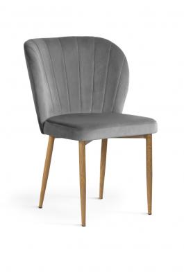 Кресло Antreve Shelly Серый / Дуб, фото