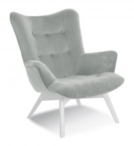 Кресло Antreve Angel Светло серый / Белый, фото