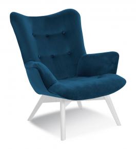 Крісло Atreve Angel Синій / білий, фото