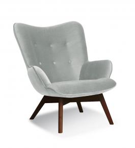 Крісло Atreve Cherub Сріблястий / Горіх, фото