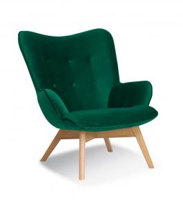 Кресло Antreve Cherub Зеленый / Дуб, фото