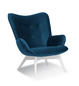 Крісло Atreve Cherub Синій / білий, фото