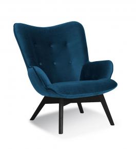 Крісло Atreve Cherub Синій / чорний, фото