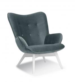 Кресло Antreve Cherub Серый / Белый, фото