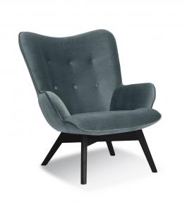 Кресло Antreve Cherub Серый / Черный, фото