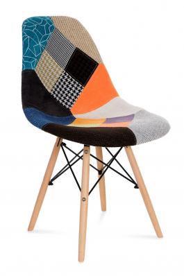 Стілець Atreve Amy Клаптикі різнокольорові / Бук, фото