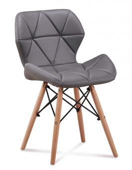 Стул Antreve Eliot Серый / Бук, фото