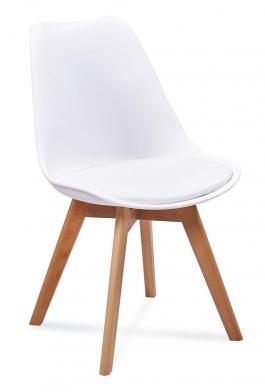 Стул Antreve Fiord Белый / Бук, фото