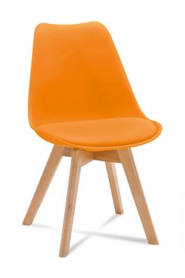 Стілець Atreve Fiord Помаранчевий / Бук, фото