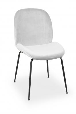 Стілець Atreve Joy Сріблястий / чорний, фото