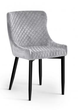 Стілець Atreve Logano Сріблястий / чорний, фото