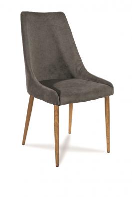 Стілець Atreve Luis Темно сірий / дуб, фото