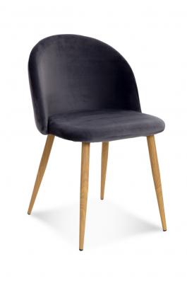 Стул Antreve Song Темно серый / Дуб, фото