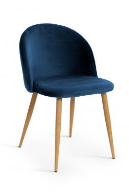 Стілець Atreve Song Синій / дуб, фото