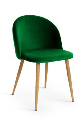 Стілець Atreve Song Зелений / дуб, фото